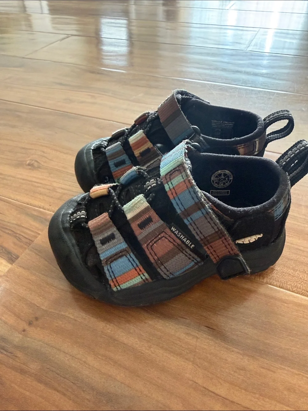 Keens Washable Toddler Sandals size 5